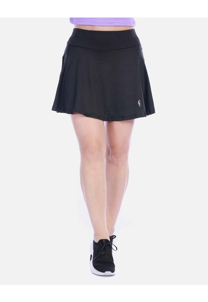 Falda Short Deportiva Vuelo A Con Pretina Ancha