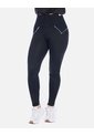 Leggings Deportivos Tiro Alto Vinotinto Con Vivo Contraste de Arequipe moda dulce