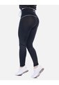 Leggings Deportivos Tiro Alto Vinotinto Con Vivo Contraste de Arequipe moda dulce