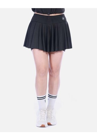 Falda Short Deportiva Plisada Vinotinto Tiro Alto Arequipe moda dulce