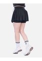 Falda Short Deportiva Plisada Vinotinto Tiro Alto de Arequipe moda dulce