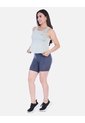 Conjunto Deportivo 2 Piezas: Top Manga Sisa Menta Y Biker Short Gris de Arequipe moda dulce