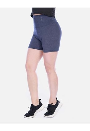 Short Deportivo Biker Tiro Alto Con Pretina Ancha