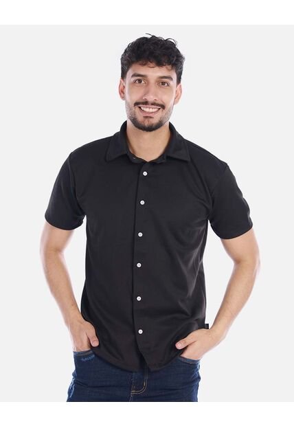 Camisa Casual Manga Corta Para Hombre