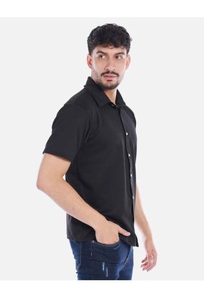 Camisa Casual Manga Corta Para Hombre