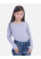 Camiseta Manga Larga Negra Básica Para Niña de Arequipe moda dulce