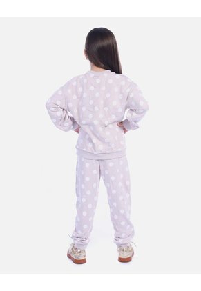 Conjunto Infantil Buso Y Sudadera Ratoncita Moño Para Niña