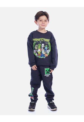 Conjunto Infantil Buso Y Sudadera Bloques Gamer Para Niño Arequipe moda dulce