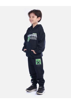Onjunto Infantil Buso Capucha Y Jogger Gamer Para Niño