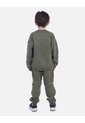 Conjunto Infantil Buso Dino Verde Y Sudadera Jogger Para Niño de Arequipe moda dulce
