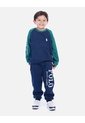 Conjunto Infantil Buso Bicolor Y Sudadera Jogger Para Niño de Arequipe moda dulce
