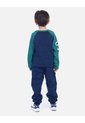 Conjunto Infantil Buso Bicolor Y Sudadera Jogger Para Niño de Arequipe moda dulce