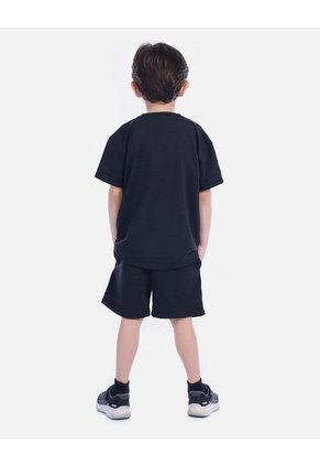 Conjunto Infantil Camiseta Manga Corta Y Bermuda Para Niño