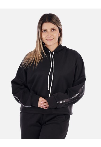 Buzo Deportivo Mujer Con Capucha