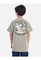 Camiseta Urbana Negra Con Estampado De Ciudad Para Niño de Arequipe moda dulce