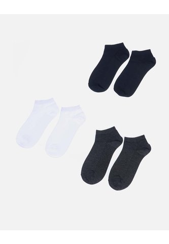 Set X 3 Medias Invisibles Transpirables Tejido Microperforado Arequipe moda dulce