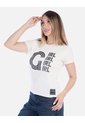 Camiseta Blanca Estampada De Algodón de Arequipe moda dulce