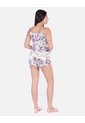 Pijama Conjunto Short Y Top Floral En Satín Mujer de Arequipe moda dulce
