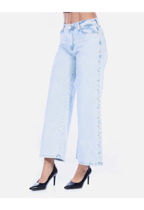 Jean Wide Leg Azul Claro