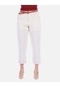 Pantalón De Lino Y Rayón Con Cinturón de Arequipe moda dulce