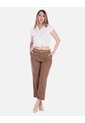 Pantalón De Lino Y Rayón Con Cinturón de Arequipe moda dulce