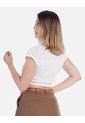 Camisa Corta Blanca De Amarrar Mujer de Arequipe moda dulce