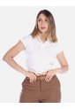 Camisa Corta Blanca De Amarrar Mujer de Arequipe moda dulce