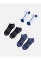 Set X 3 Medias Invisibles Deportivas Bicolores Para Hombre de Arequipe moda dulce