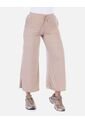 Pantalón Wide Leg Rib De Resorte de Arequipe moda dulce