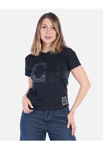 Camiseta Blanca Estampada De Algodón Arequipe moda dulce