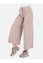Pantalón Wide Leg Rib De Resorte de Arequipe moda dulce