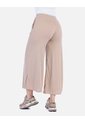 Pantalón Wide Leg Rib De Resorte de Arequipe moda dulce