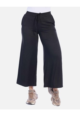 Pantalón Wide Leg Rib De Resorte Arequipe moda dulce