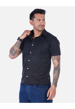 Camisa Manga Corta Para Hombre Moderna