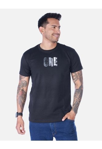 Camiseta Negra Casual Con Estampado Arequipe moda dulce