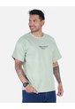 Camiseta Oversize Verde Menta Para Hombre de Arequipe moda dulce