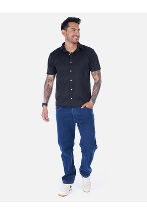Camisa Manga Corta Para Hombre Moderna
