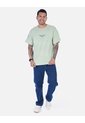Camiseta Oversize Verde Menta Para Hombre de Arequipe moda dulce