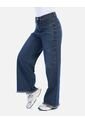 Jean Azul Rígido De Tiro Alto Para Mujer de Arequipe moda dulce