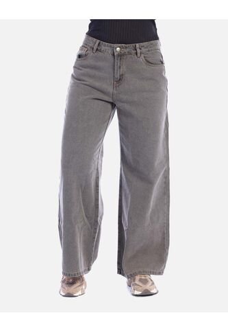 Jean Rígido Wide Leg Para Mujer Arequipe moda dulce