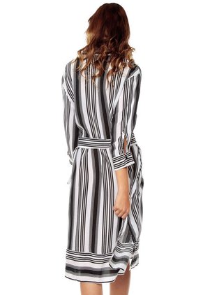 Vestido Blanco-Negro Arkitect Éxito