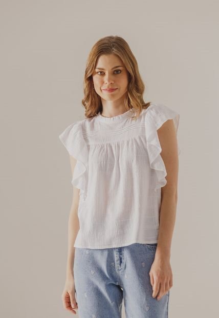 Blusa Manga Corta Mujer ARKITECT