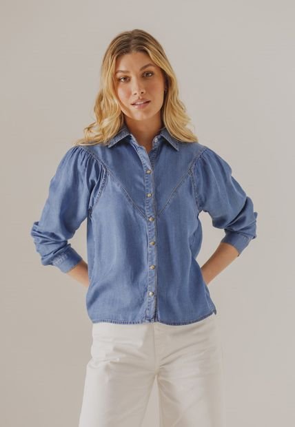 Camisa Azul Arkitect
