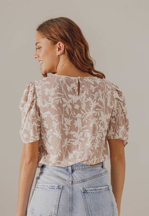 Blusa Nude-Palo Rosa Arkitect Éxito