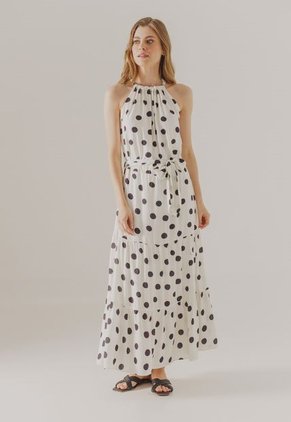 Vestido Marfil-Negro Arkitect Éxito