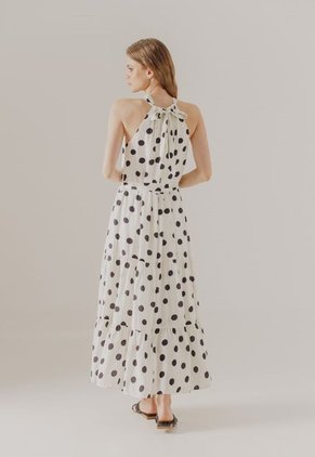 Vestido Marfil-Negro Arkitect Éxito