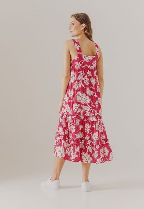 Vestido Magenta-Blanco Arkitect Éxito