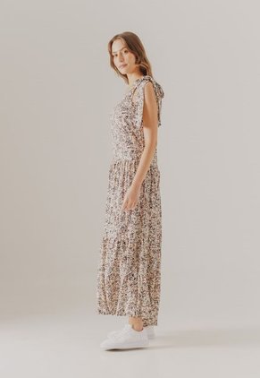 Vestido Marfil-Multicolor Arkitect Éxito