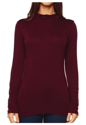 Camiseta Manga Larga  Vinotinto Arkitect Éxito