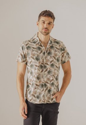 Camisa Beige-Multicolor Arkitect Éxito